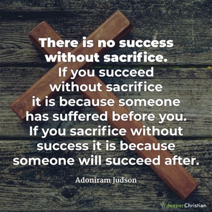 A Journey Of Values, Sacrifice, And Success