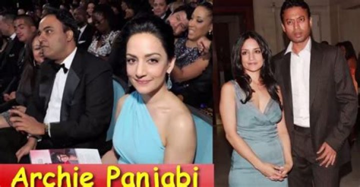 Archie Panjabi And Rajesh Nihalani