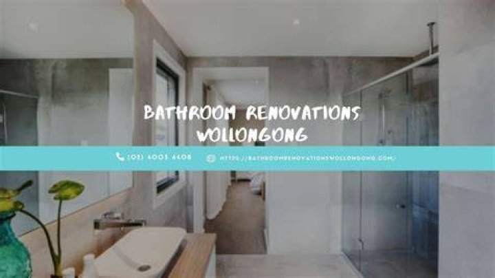 bathroom renovations wollongong