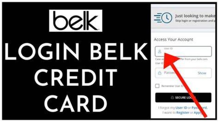 Belk Credit Card Login