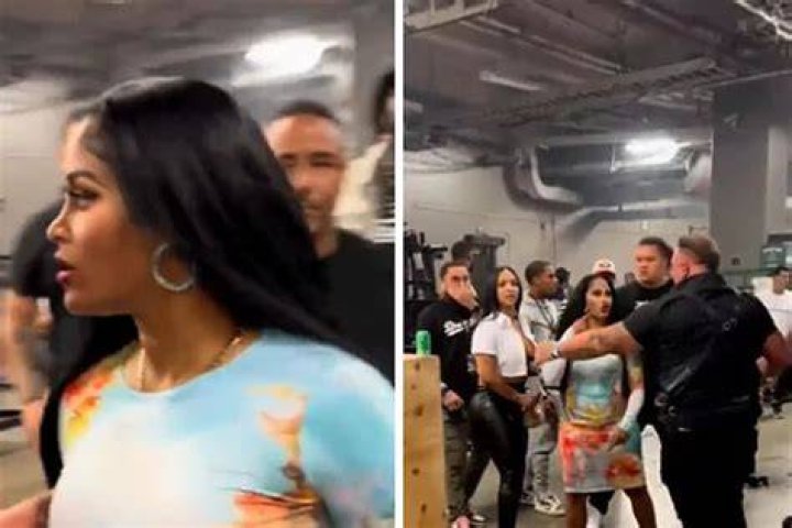 Big Lex and Joseline Hernandez Fights video |