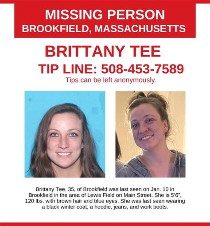 Brittany Tee: Massachusetts cops seek public's help in locating woman, 35, who vanished near BF's ho
