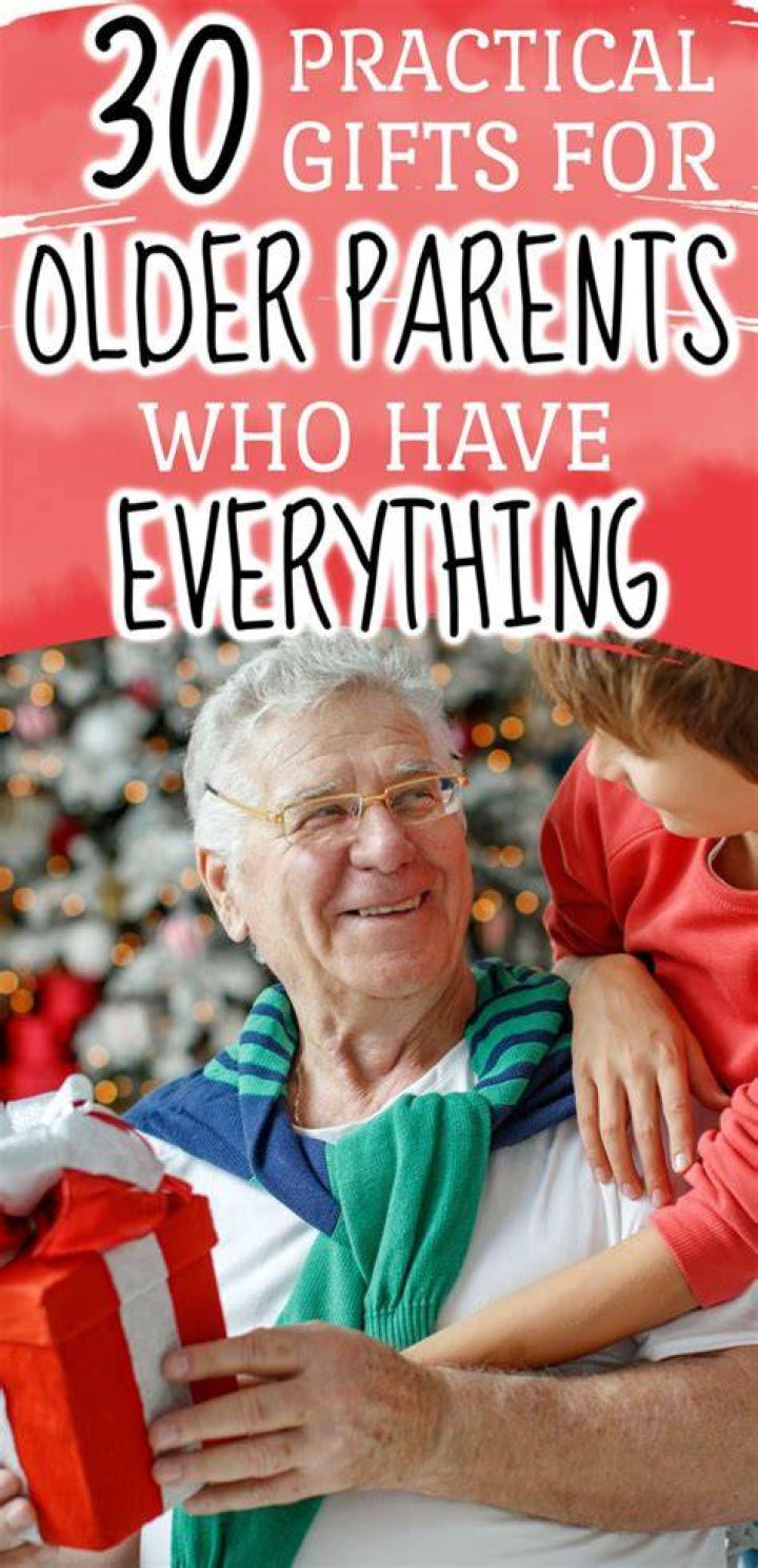 Discover Heartfelt Gift Ideas For Cherished Older Parents