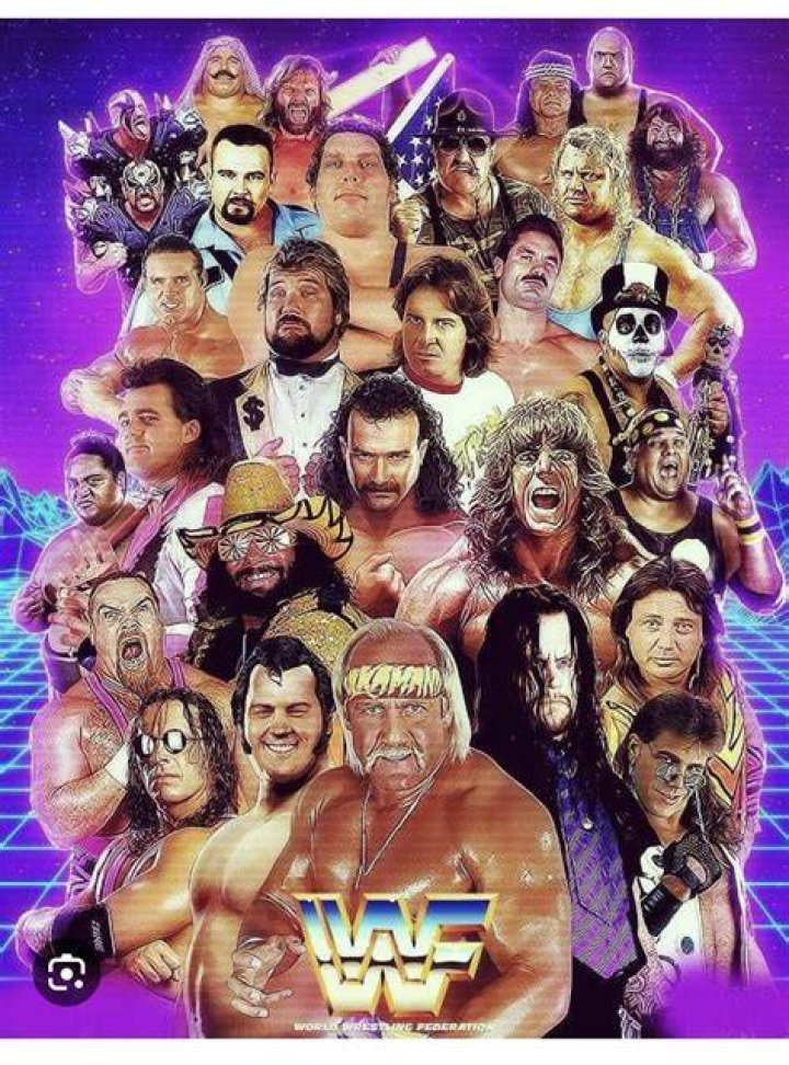 Discover The Legends Of WWF Wrestlers From The 80's