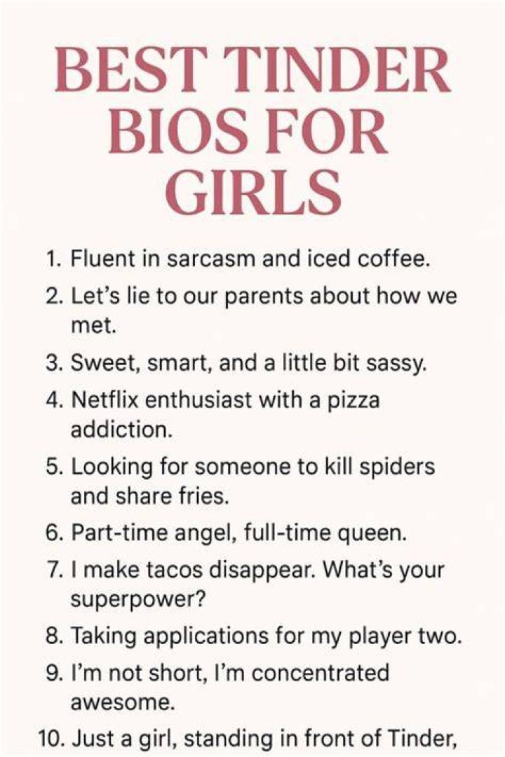 Discover The Secrets Of Irresistible Tinder Bios For Women