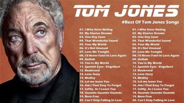 Discover The Timeless Appeal Of Tom Jones Songs