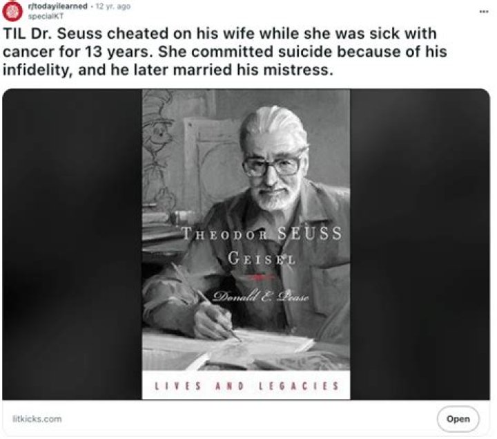 Discoveries And Insights Into The "Dr. Seuss Affair"