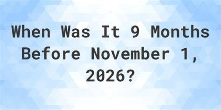 Discoveries Await "9 Months Before November 14"