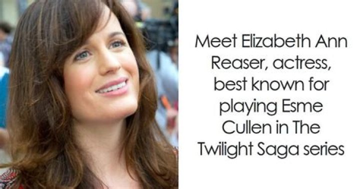 Elizabeth Reaser Bio (Wiki) | ZenSync