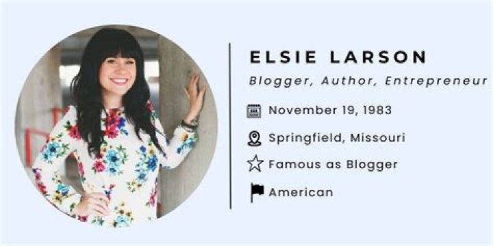 Elsie May Larson-Kunkel Height, Weight, Net Worth, Age, Birthday, Wikipedia, Who, Nationality, Biogr