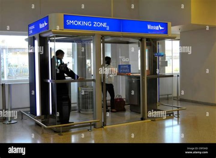 Explore The Designated Smoking Zone At SFO Airport