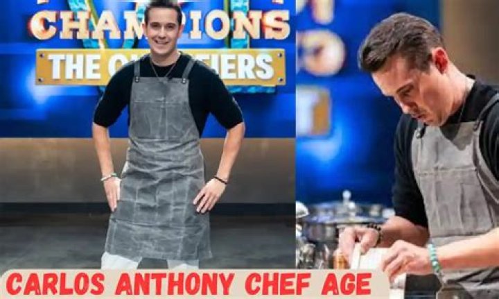 Exploring Chef Carlos Anthony's Age And Impact