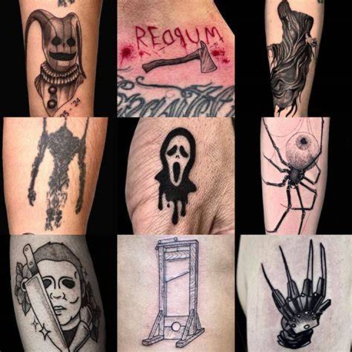 Exploring These Small Simple Horror Movie Tattoos For