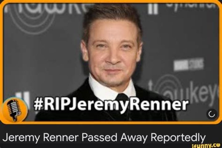 Has Jeremy Renner passed away? |