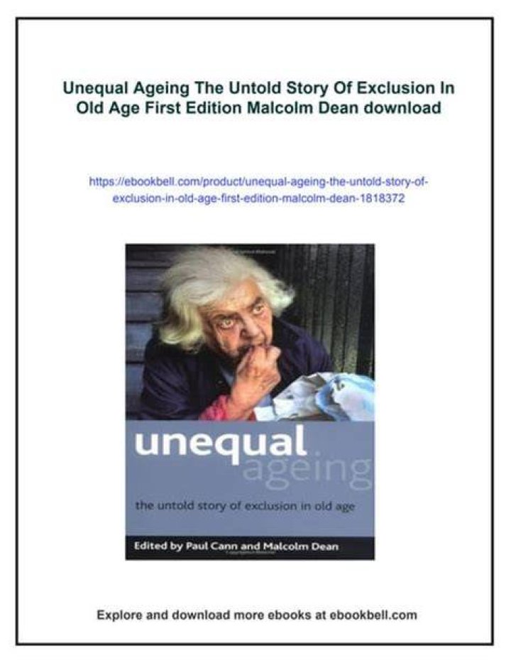 Health, Age, And Untold Stories