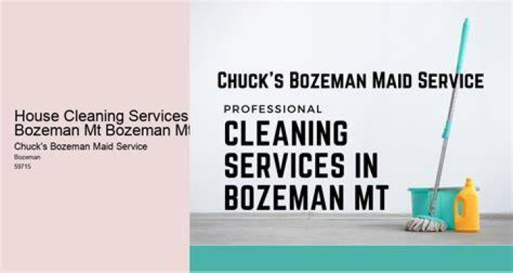 House Cleaning Services Bozeman Mt Bozeman Mt