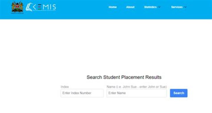 How to check form one placement |