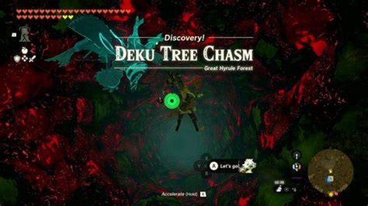 How to Get to the Great Deku Tree in Tears of the Kingdom? Great Deku Tree Location TOTK ·