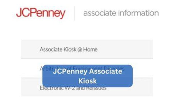 Jcpenney Associate Kiosk