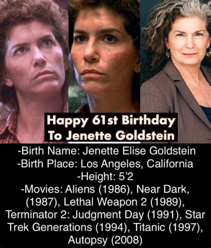 Jenette Goldstein Net Worth in 2023 How Rich is She Now? ·