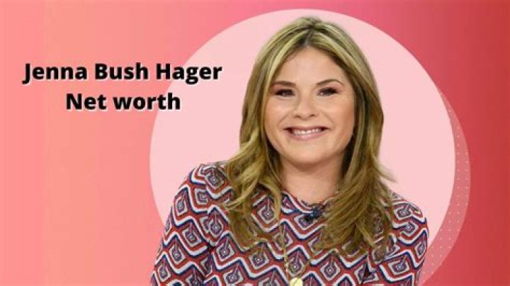 Jenna Bush Net Worth