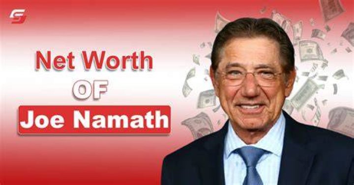 Joe Namath Net Worth - SnogBlogy