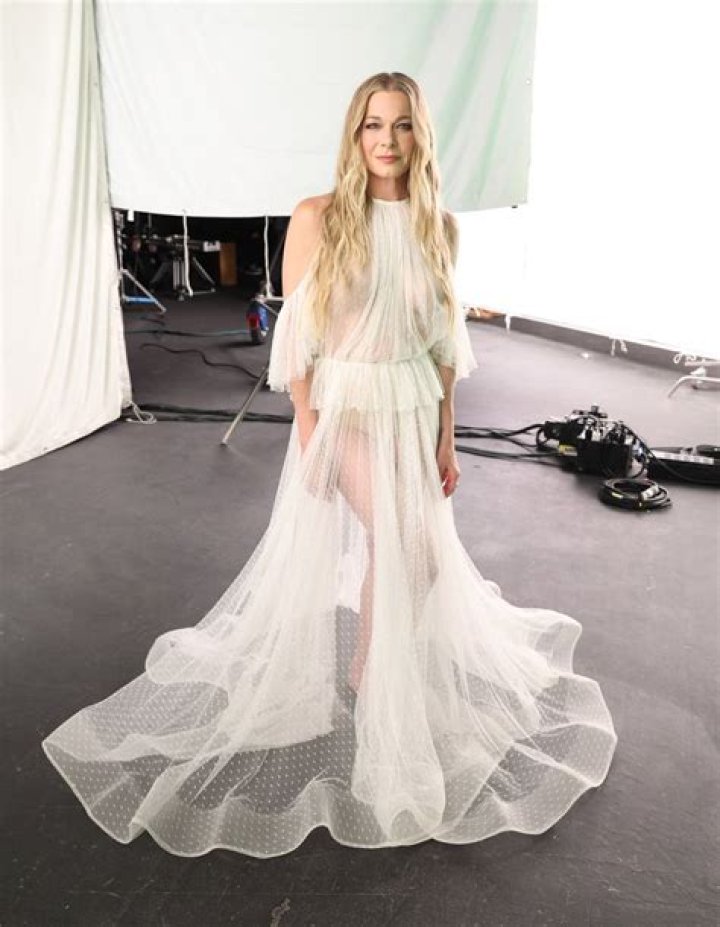 LeAnn Rimes bares all in completely see-through wedding dress and she looks amazing