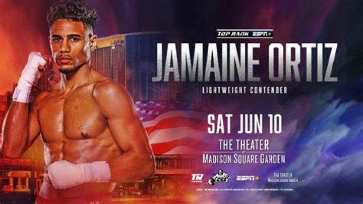 Meet Jamaine Ortiz Parents, Boxer Net Worth And Salary
