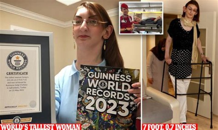 Meet Rumeysa Gelgi, The World’s Tallest Woman, Who’s 7Feet Tall |
