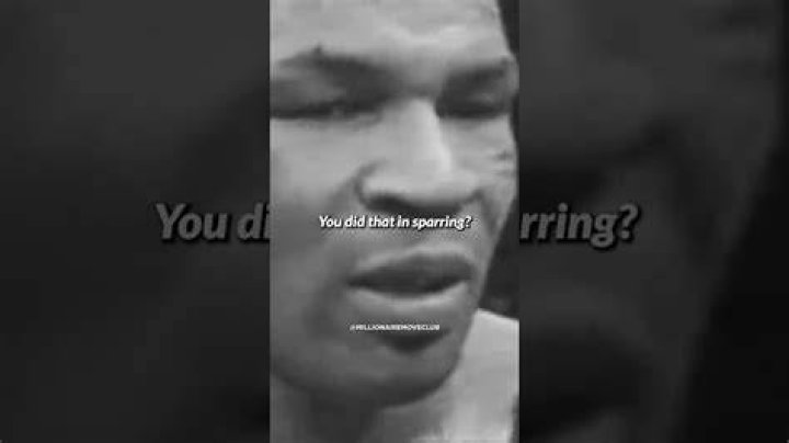 Mike Tyson I Broke My Back Video
