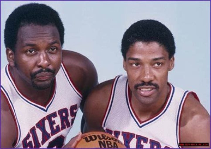 Moses Malone And Karl Malone