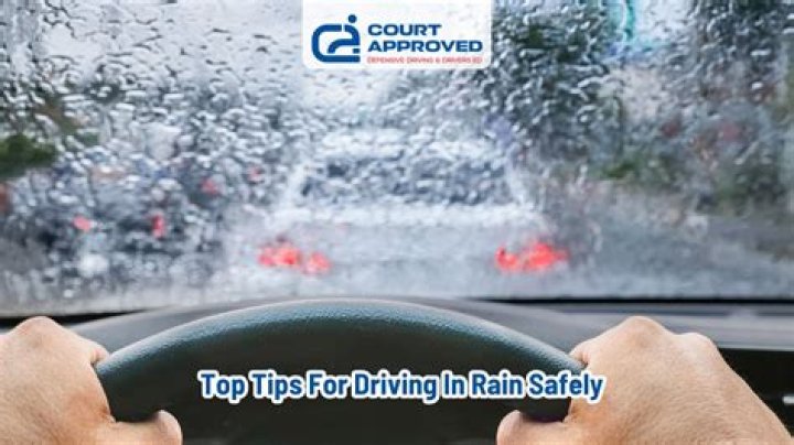 Nighttime Driving In Rain Demystified