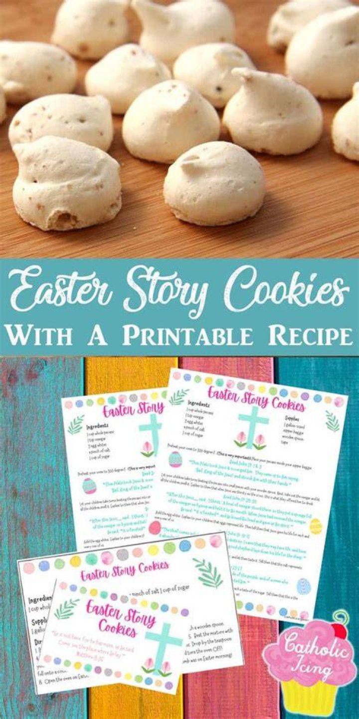 Resurrection (or Easter Story) Cookies Recipe |