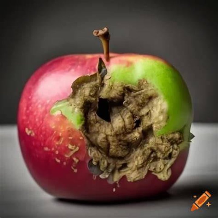 Rotten Apple by Nathan James from USA |