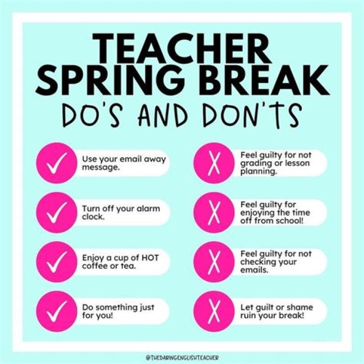 Spring Break For Teachers: Uncover The Surprising Truth