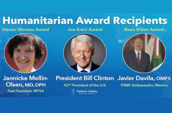 The humanitarian award winner and his causes |