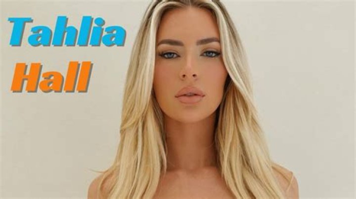 The Tahlia Hall Leak Exposed