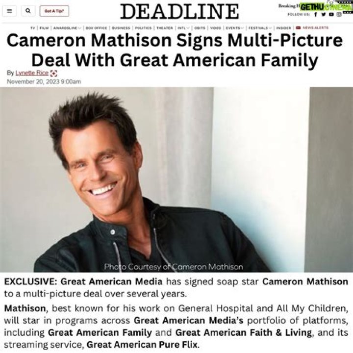 Uncover The Age Enigma: Unveiling Cameron Mathison's Journey
