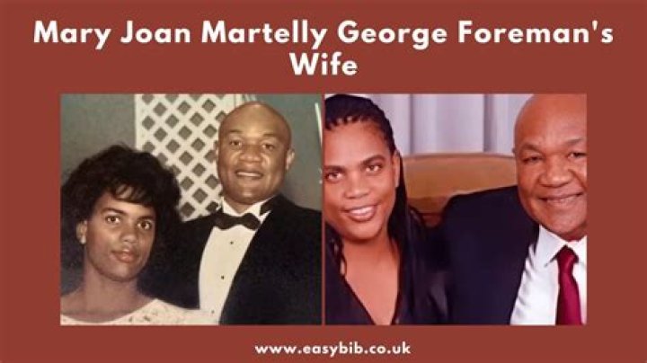 Uncover The Enduring Love And Resilience Of George Foreman And Mary Joan Martelly