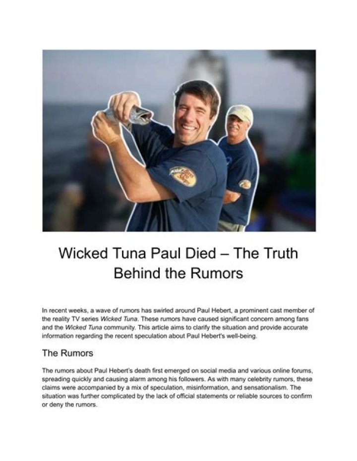 Uncovering The Truth Behind The Death Rumors