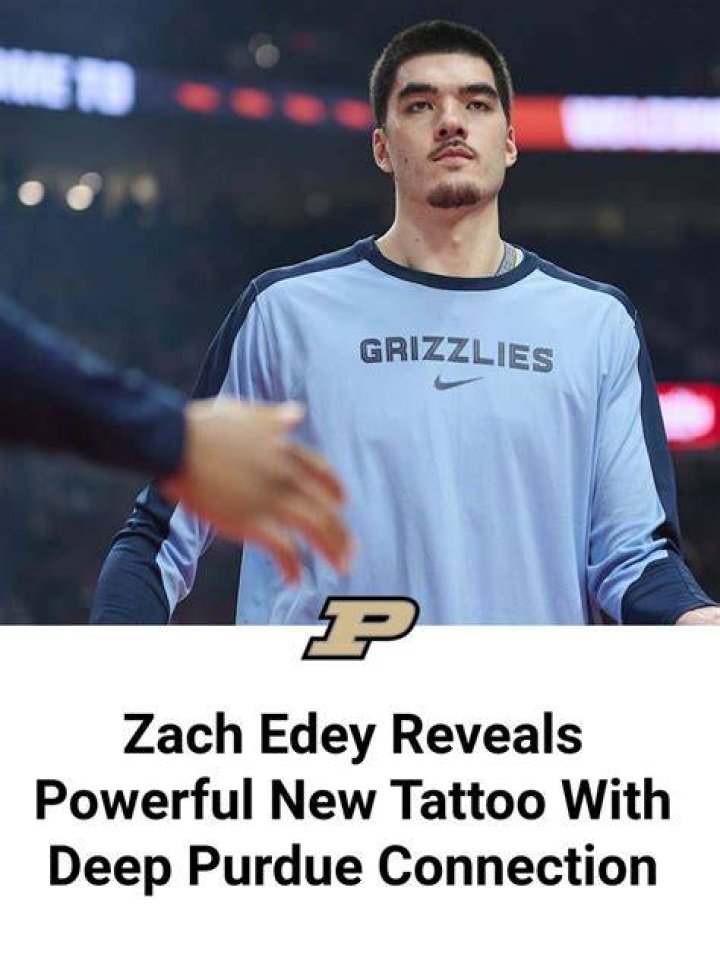 Unlocking The Meaning Behind Zach Edey's Tattoo: Discoveries For The Curious