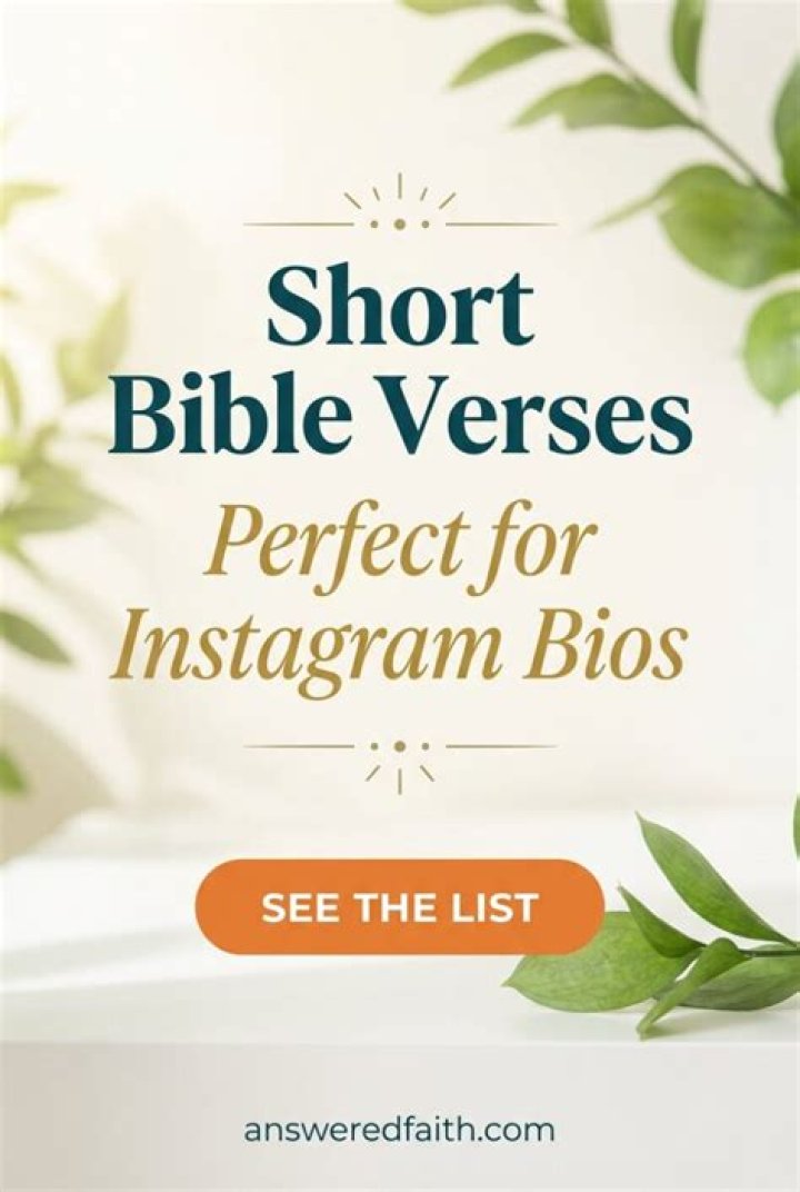 Unveiling The Power Of Bible Quotes For Instagram Bios: Inspiring Insights And