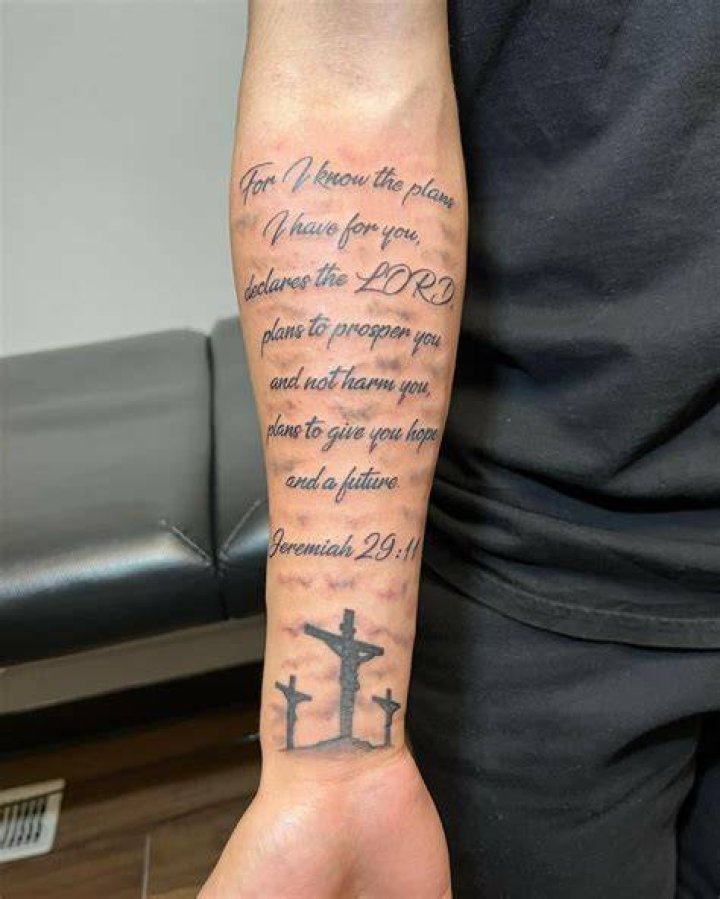 Unveiling The Profound Meaning Behind Bible Verse Tattoos For Men