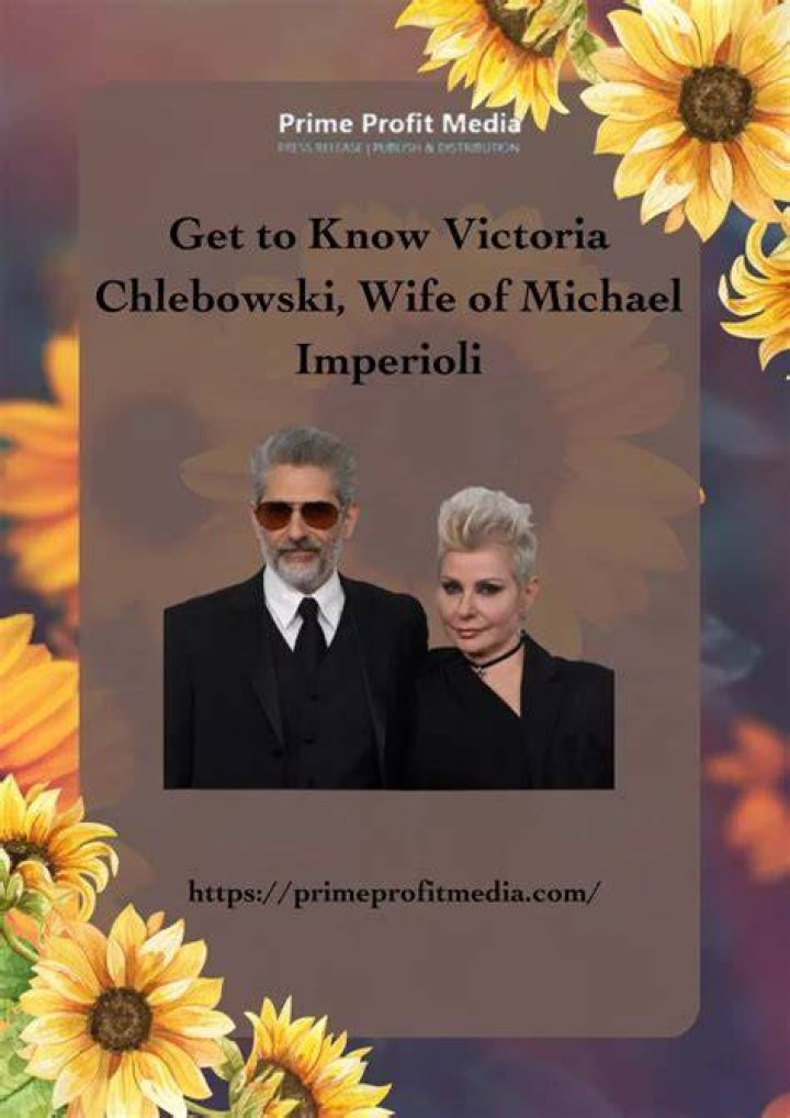 Victoria Chlebowski: The Enchanting Wife of Michael Imperioli