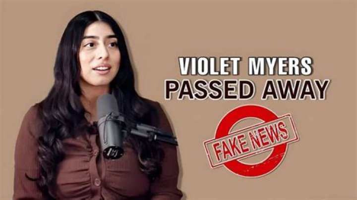 Violet Myers passed away fake news: Did Violet Myers Really Pass Away?