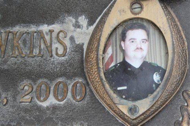 What happened to Officer Aubrey Wright Hawkins? |