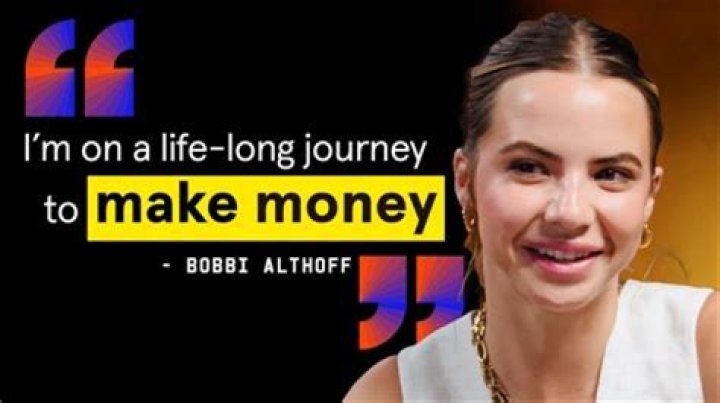 Where did Bobbi Althoff go to college and high school?