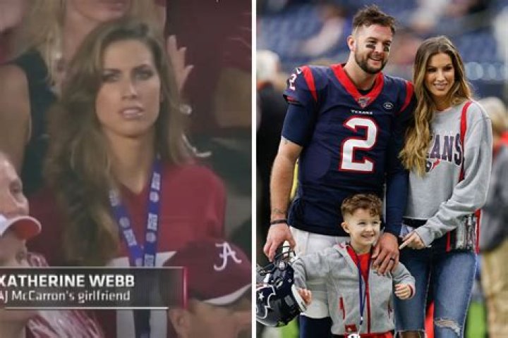 Who is Katherine Webb, is she married to a husband?His children, net worth