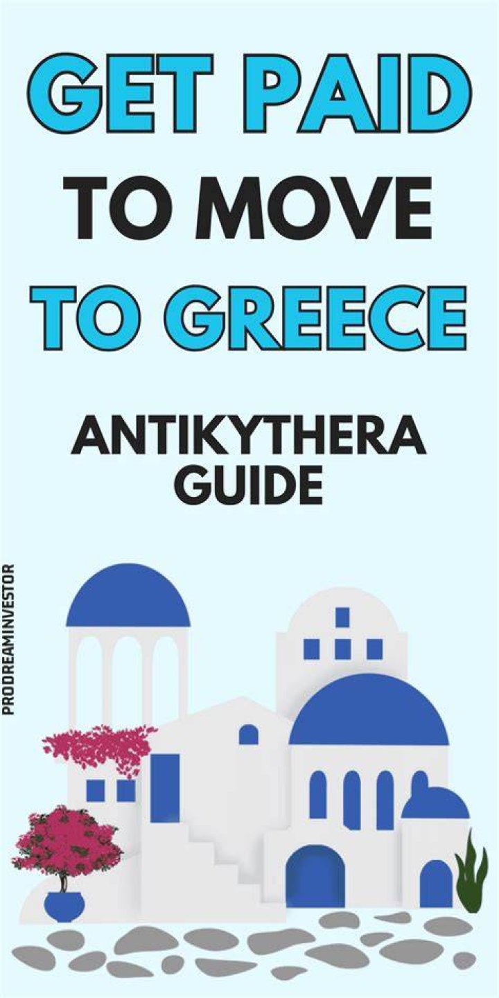 Will Antikythera Greece pay to move?