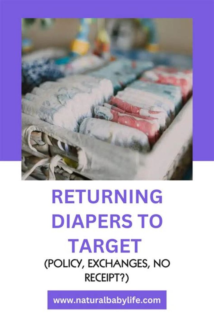 Your Ultimate Guide To Returning Diapers To Target